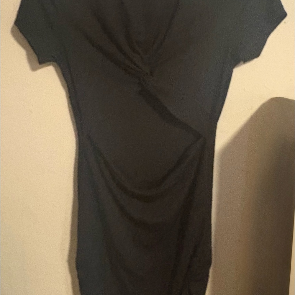 SHEIN Black Midi Dress